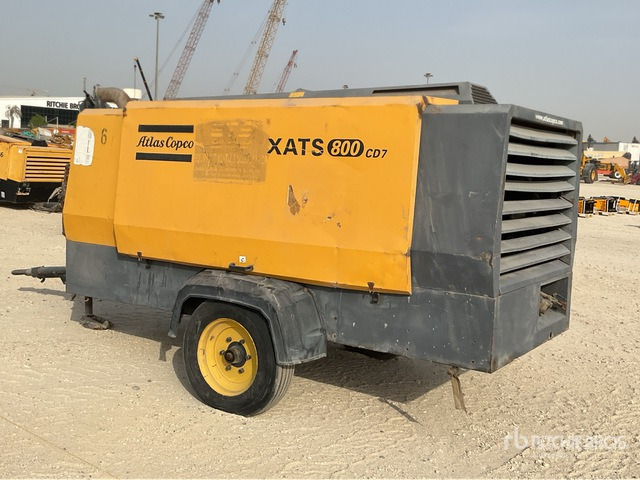 2012 Atlas Copco XATS800 Mobile Air Compressor - Luftkompressor: das Bild 3 2012 Atlas Copco XATS800 Mobile Air Compressor - Luftkompressor: das Bild 3