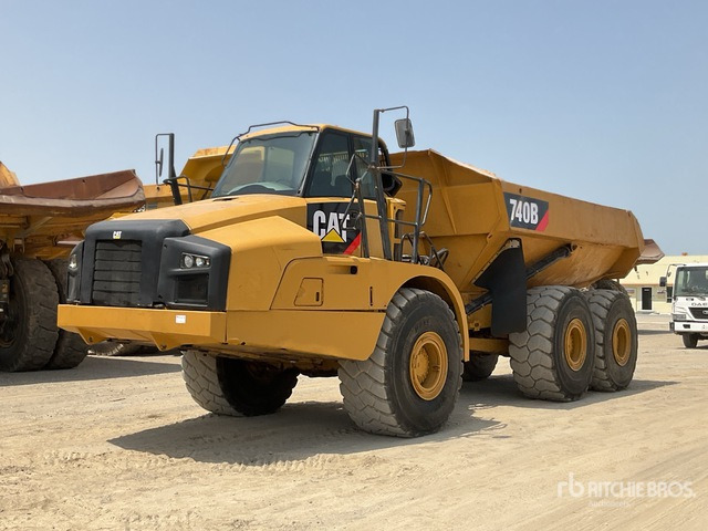 2012 Cat 740B - Knickgelenkter Dumper: das Bild 2 2012 Cat 740B - Knickgelenkter Dumper: das Bild 2