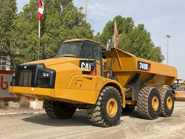 2012 Cat 740B - Knickgelenkter Dumper: das Bild 1 2012 Cat 740B - Knickgelenkter Dumper: das Bild 1
