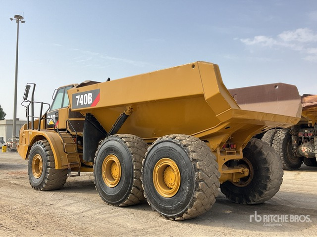 2012 Cat 740B - Knickgelenkter Dumper: das Bild 3 2012 Cat 740B - Knickgelenkter Dumper: das Bild 3
