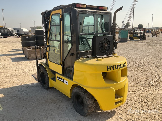 2014 Hyundai 30DF-7 3 ton Forklift - Dieselstapler: das Bild 2 2014 Hyundai 30DF-7 3 ton Forklift - Dieselstapler: das Bild 2