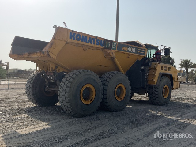 2014 Komatsu HM400-3 - Knickgelenkter Dumper: das Bild 4 2014 Komatsu HM400-3 - Knickgelenkter Dumper: das Bild 4