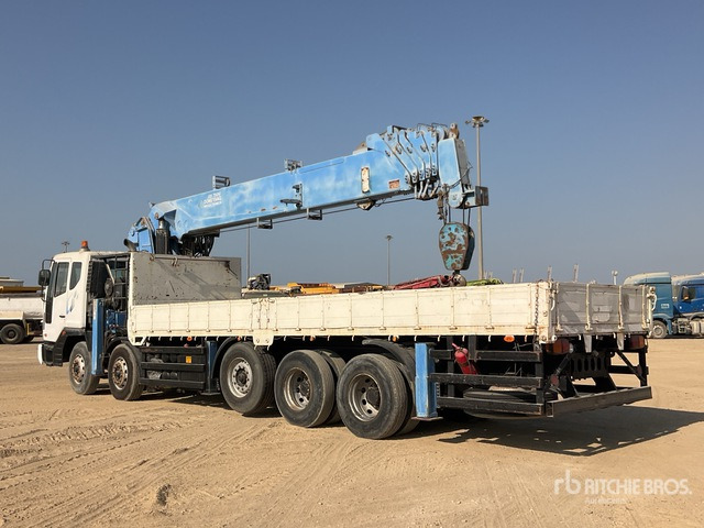 2015 Tata Daewoo Novus SE 2015 Dong Yang SS7506S 20 ton S ... Flatbed Truck with Crane - Pritsche LKW, Autokran: das Bild 2 2015 Tata Daewoo Novus SE 2015 Dong Yang SS7506S 20 ton S ... Flatbed Truck with Crane - Pritsche LKW, Autokran: das Bild 2