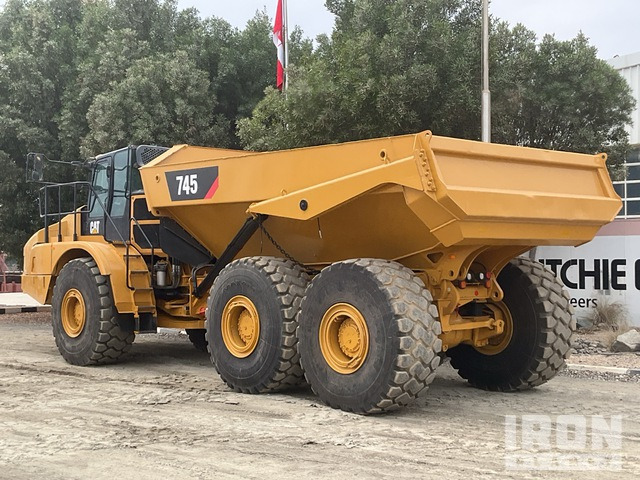 2018 Cat 745 - Knickgelenkter Dumper: das Bild 3 2018 Cat 745 - Knickgelenkter Dumper: das Bild 3