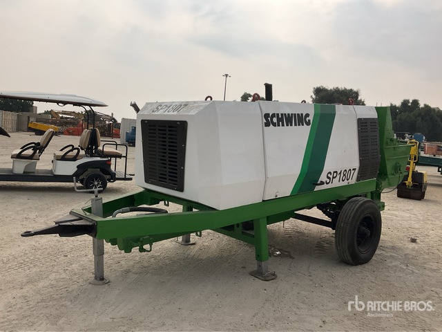2024 Schwing SP1807 RMC Portable Concrete Pump - Stationäre Betonpumpe: das Bild 1 2024 Schwing SP1807 RMC Portable Concrete Pump - Stationäre Betonpumpe: das Bild 1