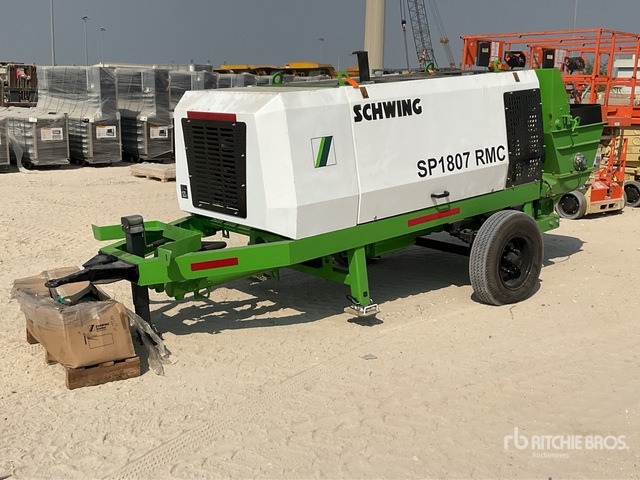 2025 Schwing SP1807 RMC Portable (Unused) Concrete Pump - Stationäre Betonpumpe: das Bild 1 2025 Schwing SP1807 RMC Portable (Unused) Concrete Pump - Stationäre Betonpumpe: das Bild 1
