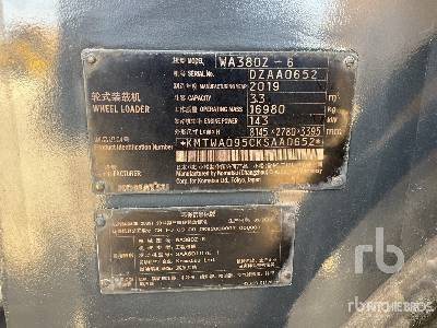 KOMATSU WA380Z-6 - Radlader: das Bild 5 KOMATSU WA380Z-6 - Radlader: das Bild 5