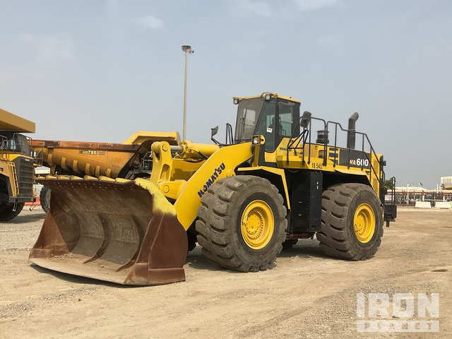 Komatsu WA600-6 - Radlader: das Bild 2 Komatsu WA600-6 - Radlader: das Bild 2