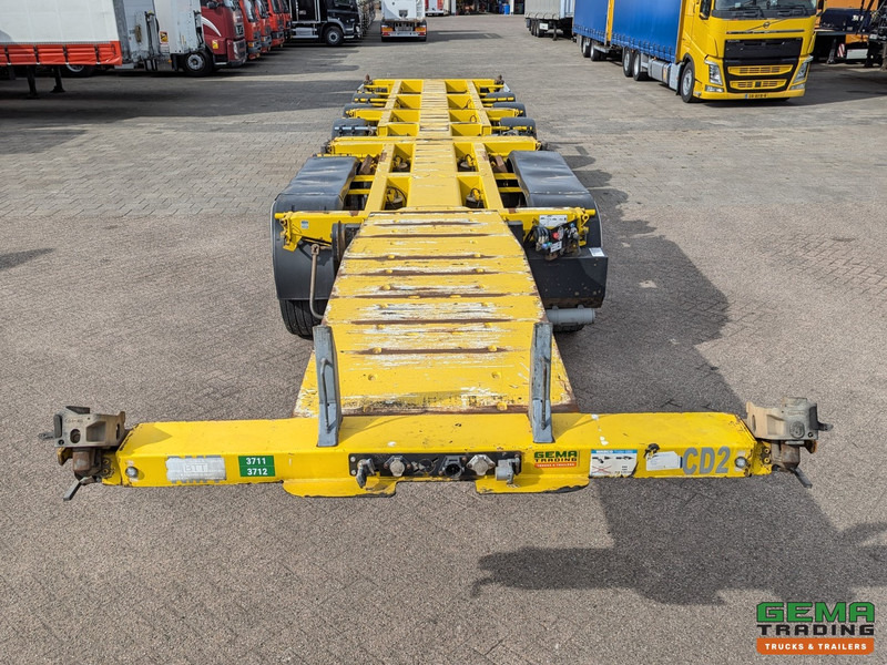 Container/ Wechselfahrgestell Auflieger D-Tec CT-35-02 + CT-60-05D - 2 COMBI chassis - 3 StuurAssen - 4 LiftAssen - QuickLocks: das Bild 6