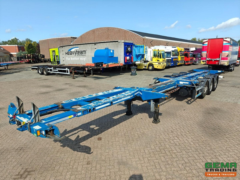 D-Tec FLEXITRAILER 3-Assen SAF - MULTI - Schijfremmen - LiftAs - Alle Aansluitingen - 4819KG - 04/2026 APK - Container/ Wechselfahrgestell Auflieger: das Bild 2 D-Tec FLEXITRAILER 3-Assen SAF - MULTI - Schijfremmen - LiftAs - Alle Aansluitingen - 4819KG - 04/2026 APK - Container/ Wechselfahrgestell Auflieger: das Bild 2