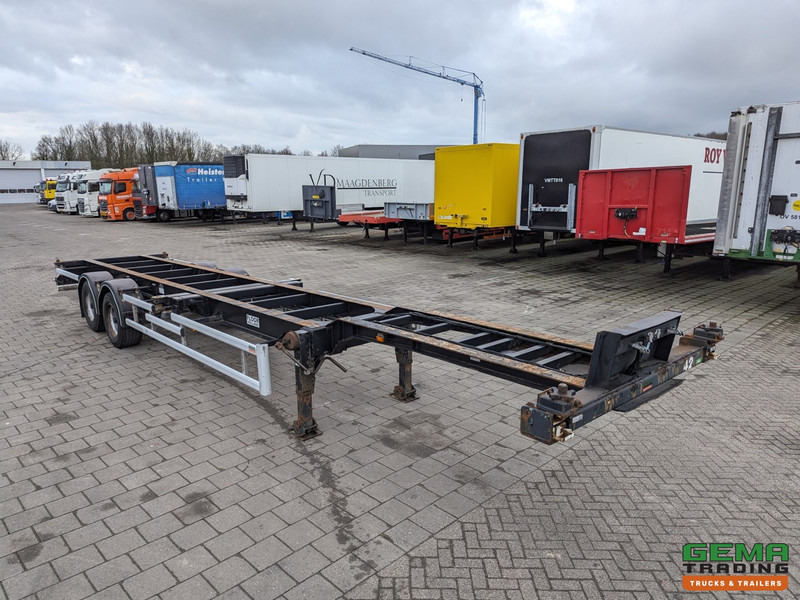 Floor FLCO 12-18 2-Assen BPW - Trommelremmen - 2x 20FT en 40FT Aansluiting - 4140KG - Container/ Wechselfahrgestell Auflieger: das Bild 4 Floor FLCO 12-18 2-Assen BPW - Trommelremmen - 2x 20FT en 40FT Aansluiting - 4140KG - Container/ Wechselfahrgestell Auflieger: das Bild 4