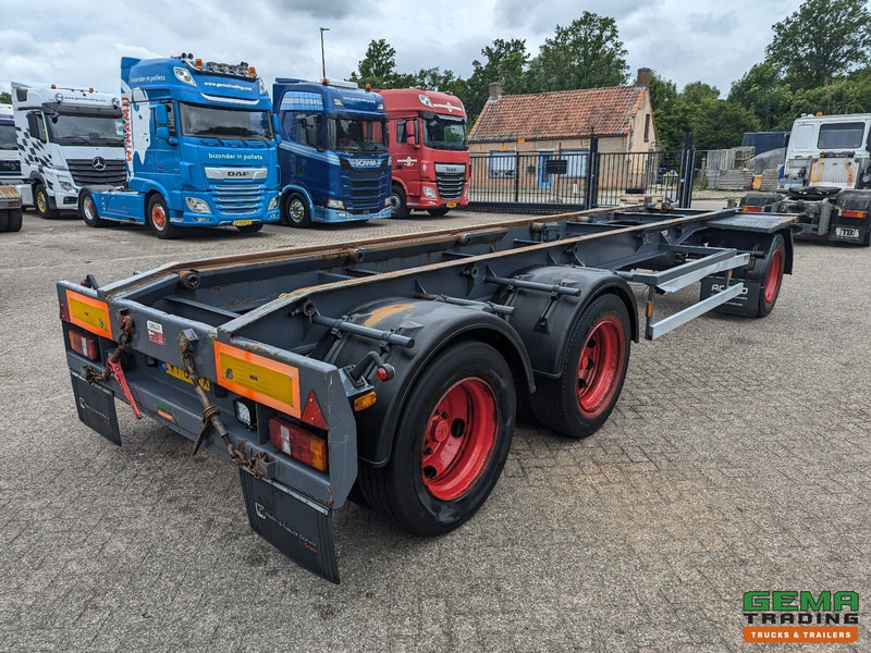 GS AC 2800 N 3-Assen BPW - ContainerAanhanger 7.10m - Blad Geveerd - Trommelremmen - Dubbellucht - Container/ Wechselfahrgestell Anhänger: das Bild 1 GS AC 2800 N 3-Assen BPW - ContainerAanhanger 7.10m - Blad Geveerd - Trommelremmen - Dubbellucht - Container/ Wechselfahrgestell Anhänger: das Bild 1