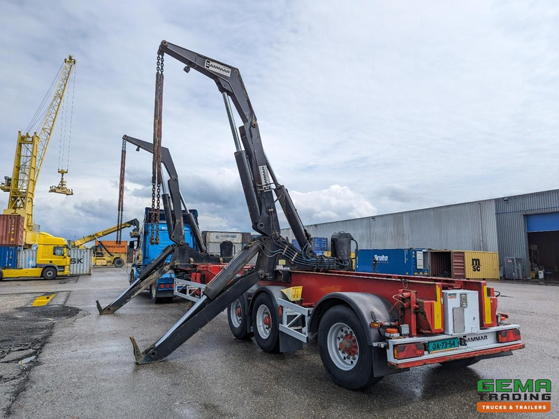 HAMMAR 160 HE 3-Assen - SideLoader - 33T - ContainerStacking - Afstandbediening - Container/ Wechselfahrgestell Auflieger: das Bild 3 HAMMAR 160 HE 3-Assen - SideLoader - 33T - ContainerStacking - Afstandbediening - Container/ Wechselfahrgestell Auflieger: das Bild 3
