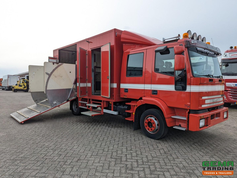 Iveco Tector ML120E24D 4x2 Euro3 DubbelCabine - Paardenwagen 3-Paards - Kleedruimte - Hydraulische klep- TOP! - Pferdetransporter: das Bild 1 Iveco Tector ML120E24D 4x2 Euro3 DubbelCabine - Paardenwagen 3-Paards - Kleedruimte - Hydraulische klep- TOP! - Pferdetransporter: das Bild 1