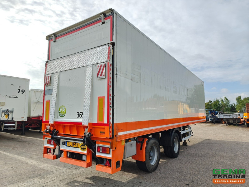 Koffer Auflieger Jumbo TO 180 SE 2-Assen BPW - CITY - Lift/StuurAs - Gesloten opbouw 10.6m + Laadklep 2500KG - 12/2025 APK: das Bild 7