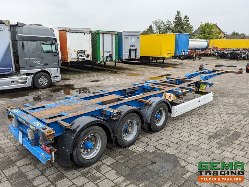 Krone SD 27 3-Assen BPW DrumBrakes - 5280kg - 1x 20FT 2x 20FT 30FT 40FT (O1867) - Container/ Wechselfahrgestell Auflieger: das Bild 4 Krone SD 27 3-Assen BPW DrumBrakes - 5280kg - 1x 20FT 2x 20FT 30FT 40FT (O1867) - Container/ Wechselfahrgestell Auflieger: das Bild 4