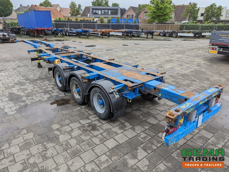 Krone SD 27 3-Assen BPW DrumBrakes - 5280kg - 1x 20FT 2x 20FT 30FT 40FT (O1867) - Container/ Wechselfahrgestell Auflieger: das Bild 5 Krone SD 27 3-Assen BPW DrumBrakes - 5280kg - 1x 20FT 2x 20FT 30FT 40FT (O1867) - Container/ Wechselfahrgestell Auflieger: das Bild 5