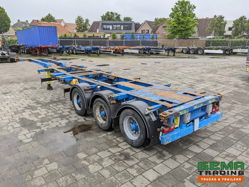 Krone SD 27 3-Assen BPW DrumBrakes - 5280kg - 1x 20FT 2x 20FT 30FT 40FT (O1867) - Container/ Wechselfahrgestell Auflieger: das Bild 2 Krone SD 27 3-Assen BPW DrumBrakes - 5280kg - 1x 20FT 2x 20FT 30FT 40FT (O1867) - Container/ Wechselfahrgestell Auflieger: das Bild 2