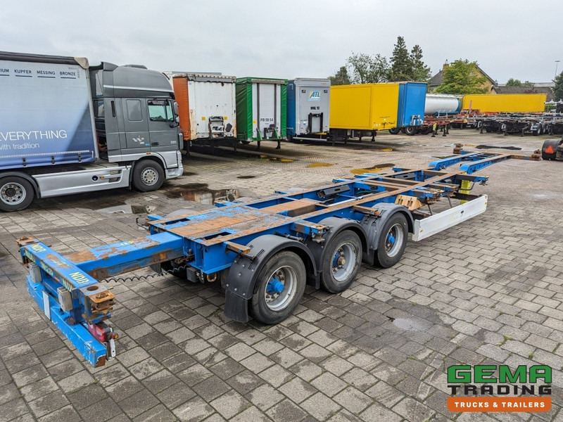 Krone SD 27 3-Assen BPW DrumBrakes - 5280kg - 1x 20FT 2x 20FT 30FT 40FT (O1867) - Container/ Wechselfahrgestell Auflieger: das Bild 1 Krone SD 27 3-Assen BPW DrumBrakes - 5280kg - 1x 20FT 2x 20FT 30FT 40FT (O1867) - Container/ Wechselfahrgestell Auflieger: das Bild 1