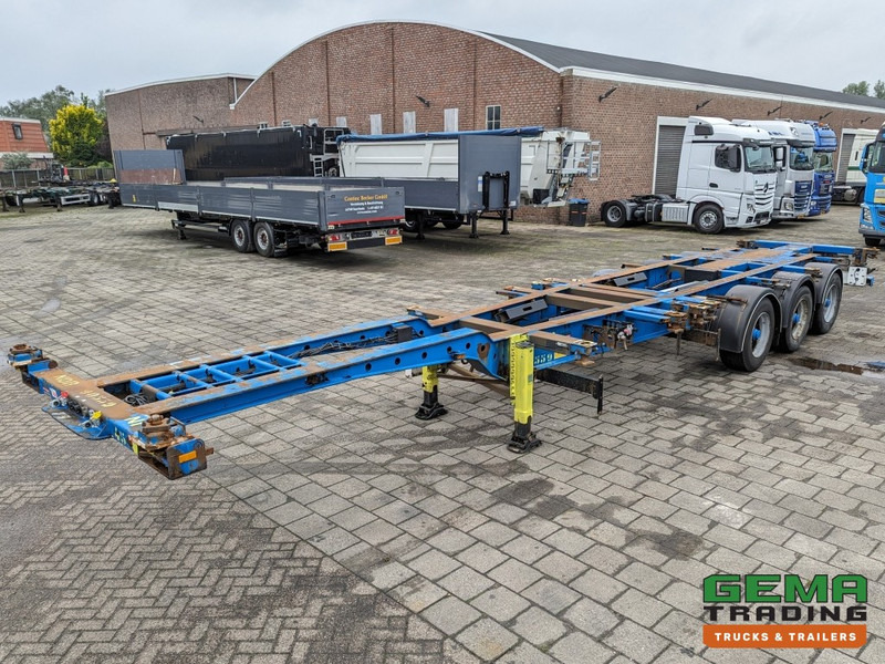 Krone SD 27 3-Assen BPW DrumBrakes - 5280kg - 1x 20FT 2x 20FT 30FT 40FT (O1867) - Container/ Wechselfahrgestell Auflieger: das Bild 3 Krone SD 27 3-Assen BPW DrumBrakes - 5280kg - 1x 20FT 2x 20FT 30FT 40FT (O1867) - Container/ Wechselfahrgestell Auflieger: das Bild 3