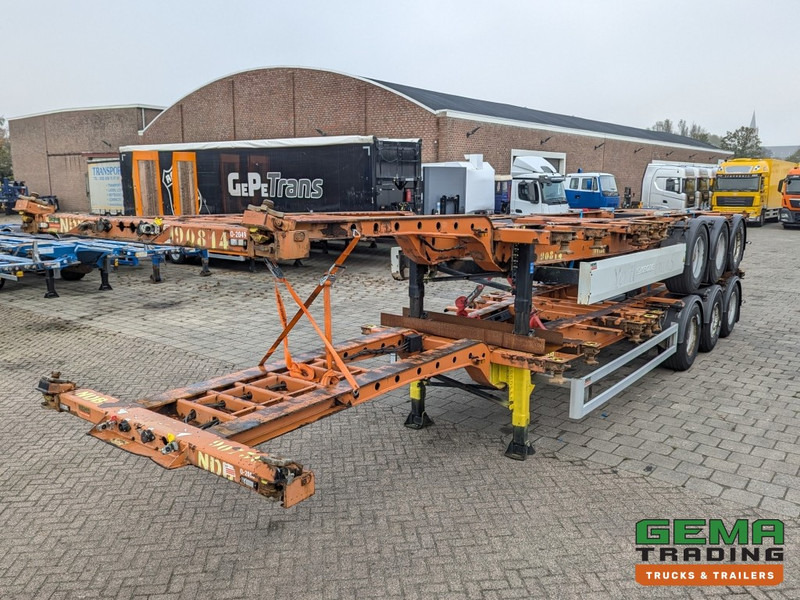 Krone SD 27 3-Assen BPW LiftAxle - DiscBrakes - 5510kg - All Sorts off Containers - Package of 2 (O2050) - Container/ Wechselfahrgestell Auflieger: das Bild 2 Krone SD 27 3-Assen BPW LiftAxle - DiscBrakes - 5510kg - All Sorts off Containers - Package of 2 (O2050) - Container/ Wechselfahrgestell Auflieger: das Bild 2