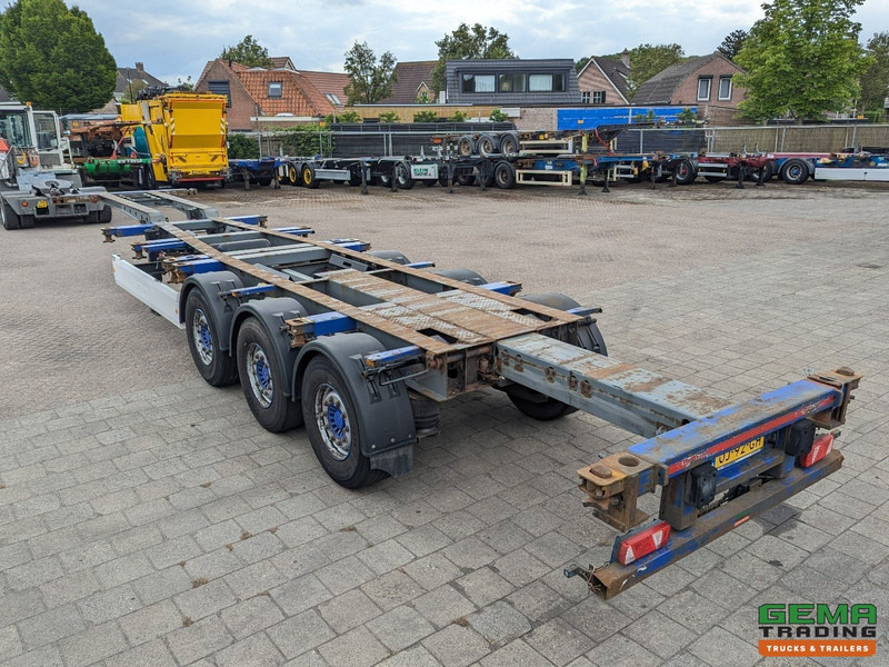 Krone SDC 27 3-Assen SAF - Lift as - Schijfremmen - Achterschuiver - 20 2x20FT/30/40FT - Container/ Wechselfahrgestell Auflieger: das Bild 5 Krone SDC 27 3-Assen SAF - Lift as - Schijfremmen - Achterschuiver - 20 2x20FT/30/40FT - Container/ Wechselfahrgestell Auflieger: das Bild 5