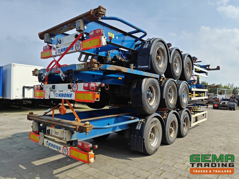 Krone SDC 27 3-assen BPW - DrumBrakes - 4700KG - 2x 20FT 1x 30FT 1x40FT - Package of 3 - NL kentekens - Container/ Wechselfahrgestell Auflieger: das Bild 2 Krone SDC 27 3-assen BPW - DrumBrakes - 4700KG - 2x 20FT 1x 30FT 1x40FT - Package of 3 - NL kentekens - Container/ Wechselfahrgestell Auflieger: das Bild 2
