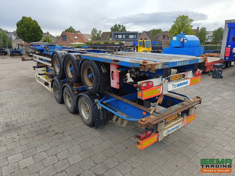Krone SDC 27 3-assen BPW - DrumBrakes - 4700KG - 2x 20FT 1x 30FT 1x40FT - Pakket van 2 - Container/ Wechselfahrgestell Auflieger: das Bild 3 Krone SDC 27 3-assen BPW - DrumBrakes - 4700KG - 2x 20FT 1x 30FT 1x40FT - Pakket van 2 - Container/ Wechselfahrgestell Auflieger: das Bild 3