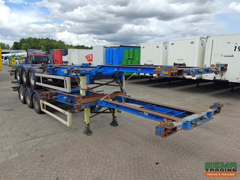 Krone SDC 27 3-assen BPW - DrumBrakes - 4700KG - 2x 20FT 1x 30FT 1x40FT - Pakket van 2 - Container/ Wechselfahrgestell Auflieger: das Bild 4 Krone SDC 27 3-assen BPW - DrumBrakes - 4700KG - 2x 20FT 1x 30FT 1x40FT - Pakket van 2 - Container/ Wechselfahrgestell Auflieger: das Bild 4