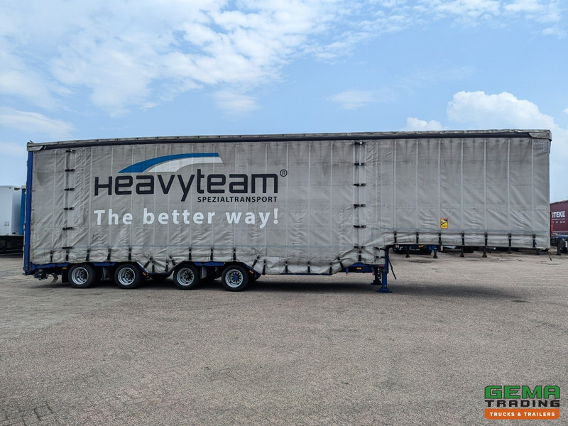 Tieflader Auflieger MEUSBURGER MPG-4 Semi Dieplader 3-Assen BPW - Schuifzeil/dak/Hefdak/Verbreedbaar - Wielkuipen - Gieksleuf: das Bild 17