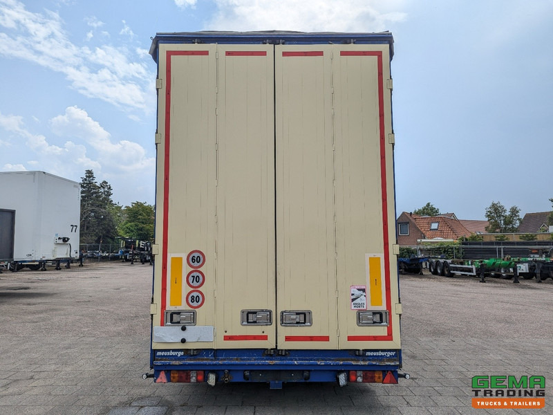 Tieflader Auflieger MEUSBURGER MPG-4 Semi Dieplader 3-Assen BPW - Schuifzeil/dak/Hefdak/Verbreedbaar - Wielkuipen - Gieksleuf: das Bild 8