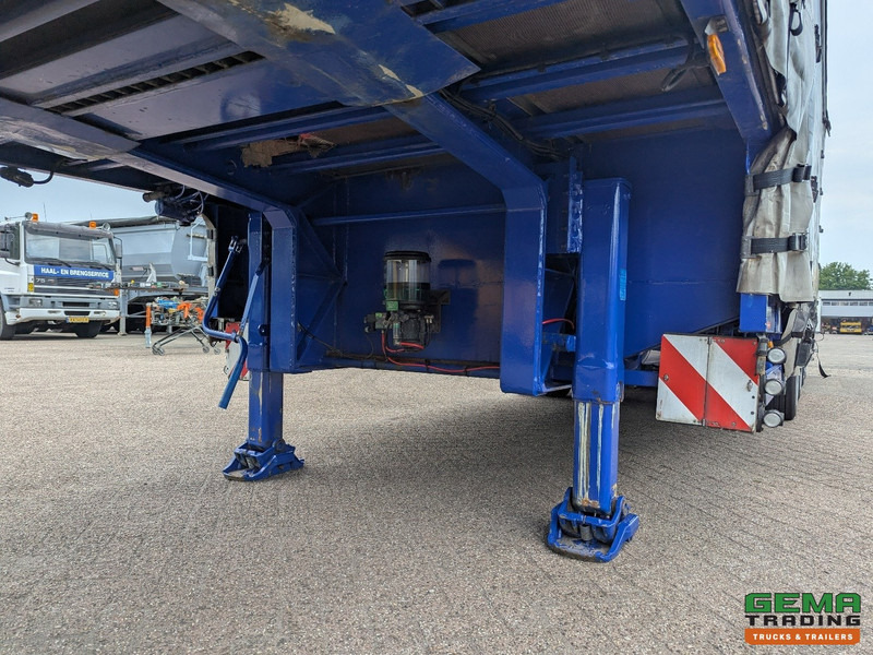 Tieflader Auflieger MEUSBURGER MPG-4 Semi Dieplader 3-Assen BPW - Schuifzeil/dak/Hefdak/Verbreedbaar - Wielkuipen - Gieksleuf: das Bild 14