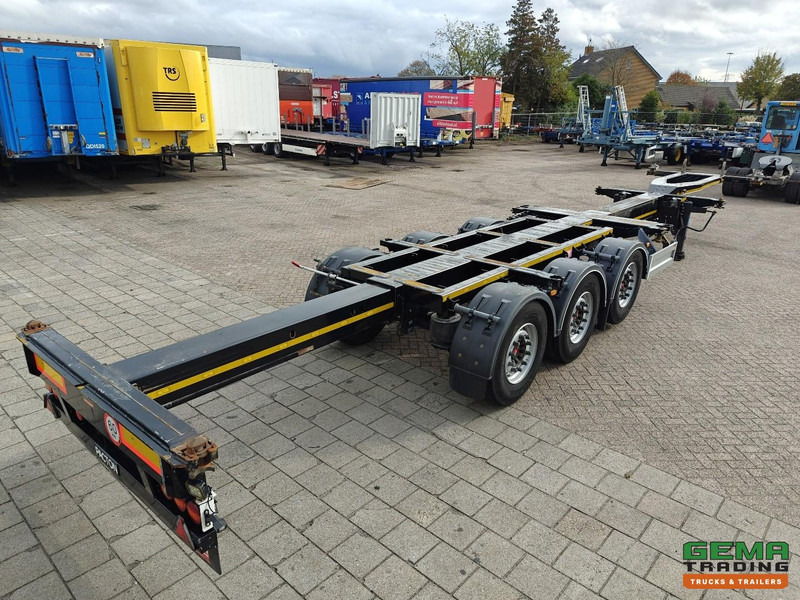 Pacton TXC343 3-Assen SAF - Schijfremmen - LiftAs - VasteKop - Alle Aansluitingen - 4740KG - Container/ Wechselfahrgestell Auflieger: das Bild 3 Pacton TXC343 3-Assen SAF - Schijfremmen - LiftAs - VasteKop - Alle Aansluitingen - 4740KG - Container/ Wechselfahrgestell Auflieger: das Bild 3