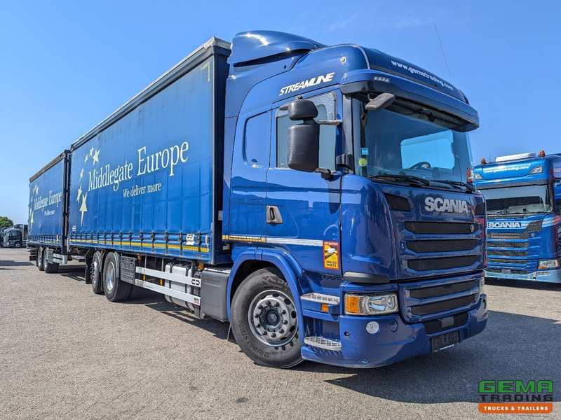 Scania G410 6x2/4 Streamline Euro6 - Retarder + Van Hool 2-Assige Aanhanger - SchuifzeilenCombi - SmartTachoV2 - Koffer LKW: das Bild 2 Scania G410 6x2/4 Streamline Euro6 - Retarder + Van Hool 2-Assige Aanhanger - SchuifzeilenCombi - SmartTachoV2 - Koffer LKW: das Bild 2