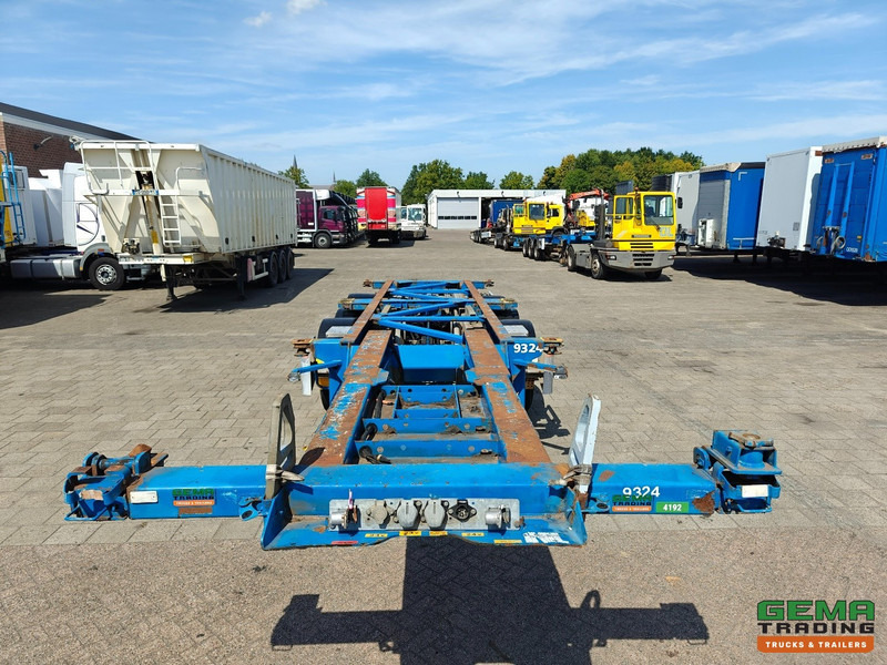 Container/ Wechselfahrgestell Auflieger Van Hool 3B0079 3-Assen SAF - Schijfremmen - Alle aansluitingen / Universeel chassis: das Bild 9