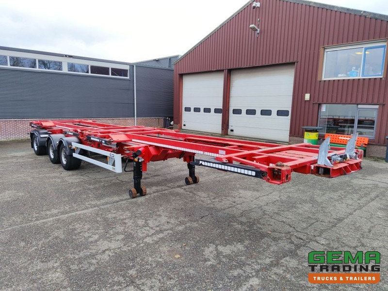 Van Hool A3C002 StuurasAs - 2x 20FT Frames - All Connections (O826) - Container/ Wechselfahrgestell Auflieger: das Bild 4 Van Hool A3C002 StuurasAs - 2x 20FT Frames - All Connections (O826) - Container/ Wechselfahrgestell Auflieger: das Bild 4