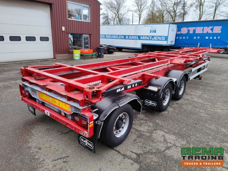 Van Hool A3C002 StuurasAs - 2x 20FT Frames - All Connections (O826) - Container/ Wechselfahrgestell Auflieger: das Bild 1 Van Hool A3C002 StuurasAs - 2x 20FT Frames - All Connections (O826) - Container/ Wechselfahrgestell Auflieger: das Bild 1