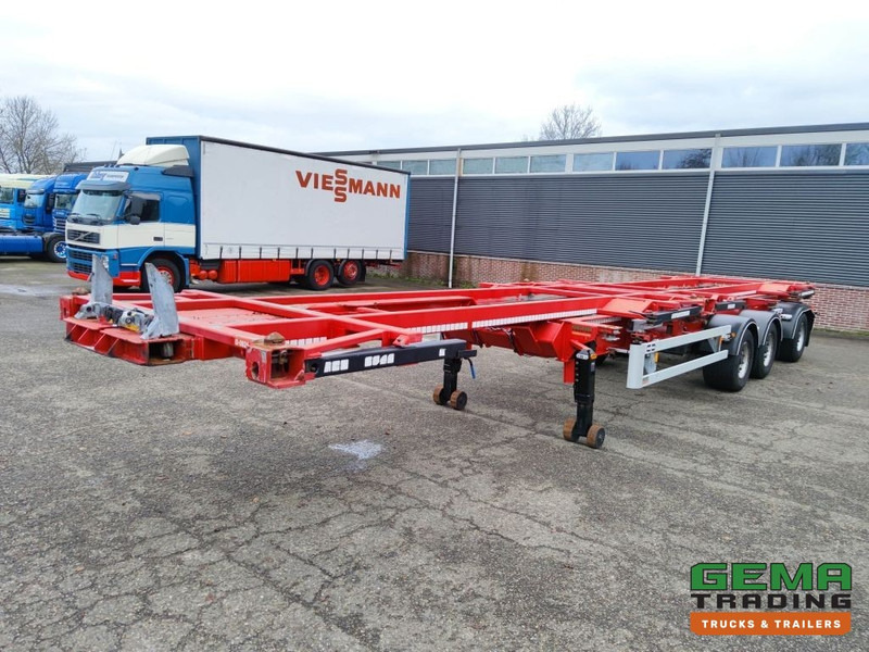 Van Hool A3C002 StuurasAs - 2x 20FT Frames - All Connections (O826) - Container/ Wechselfahrgestell Auflieger: das Bild 3 Van Hool A3C002 StuurasAs - 2x 20FT Frames - All Connections (O826) - Container/ Wechselfahrgestell Auflieger: das Bild 3