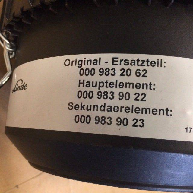 Air filter for Linde H25-35, Series 393-01, H40-50-500, Series 394-01 - Luftfilter für Flurförderzeug: das Bild 3 Air filter for Linde H25-35, Series 393-01, H40-50-500, Series 394-01 - Luftfilter für Flurförderzeug: das Bild 3