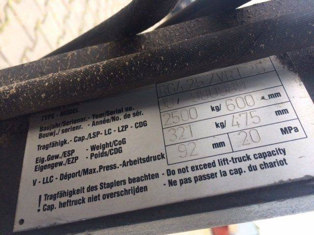 Griptech Fork positioner with Reach forks - Anbauteil: das Bild 5 Griptech Fork positioner with Reach forks - Anbauteil: das Bild 5