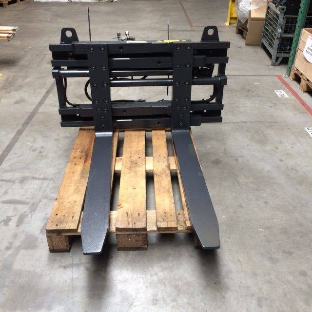 Kaup Fork positioner with separate sideshift - Anbauteil: das Bild 1 Kaup Fork positioner with separate sideshift - Anbauteil: das Bild 1
