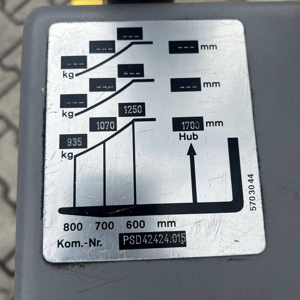 Atlet PSD125/160 - Hochhubwagen: das Bild 5 Atlet PSD125/160 - Hochhubwagen: das Bild 5
