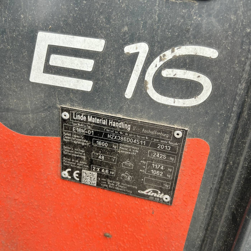 Elektrostapler Linde E16H (386-01): das Bild 11