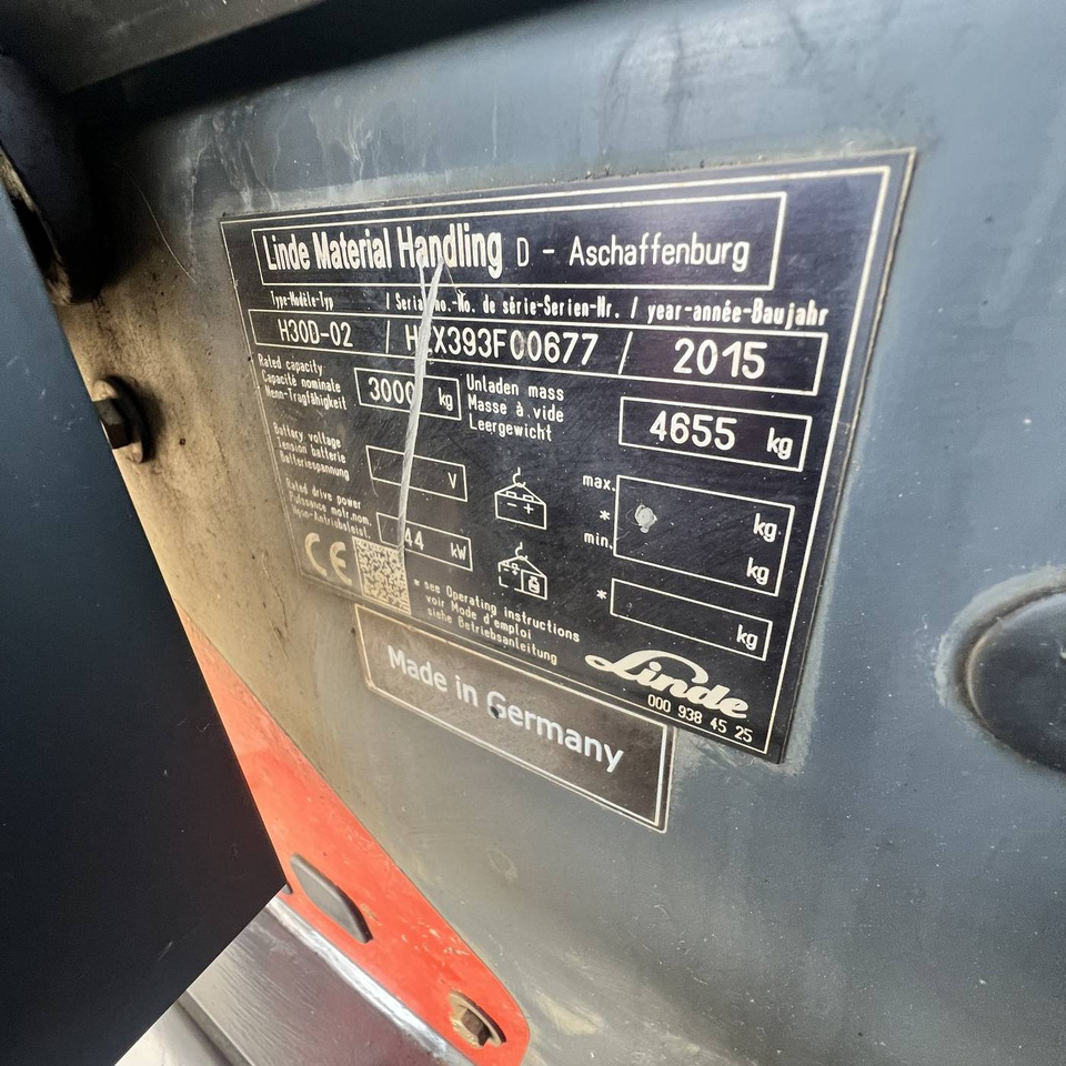 Dieselstapler Linde H30D (393-02) EVO: das Bild 19