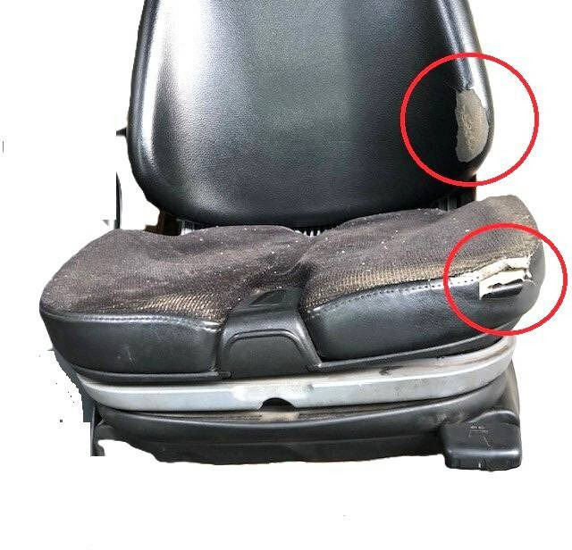 Seat for Linde R16, Series 1120 - Sitz für Flurförderzeug: das Bild 2 Seat for Linde R16, Series 1120 - Sitz für Flurförderzeug: das Bild 2