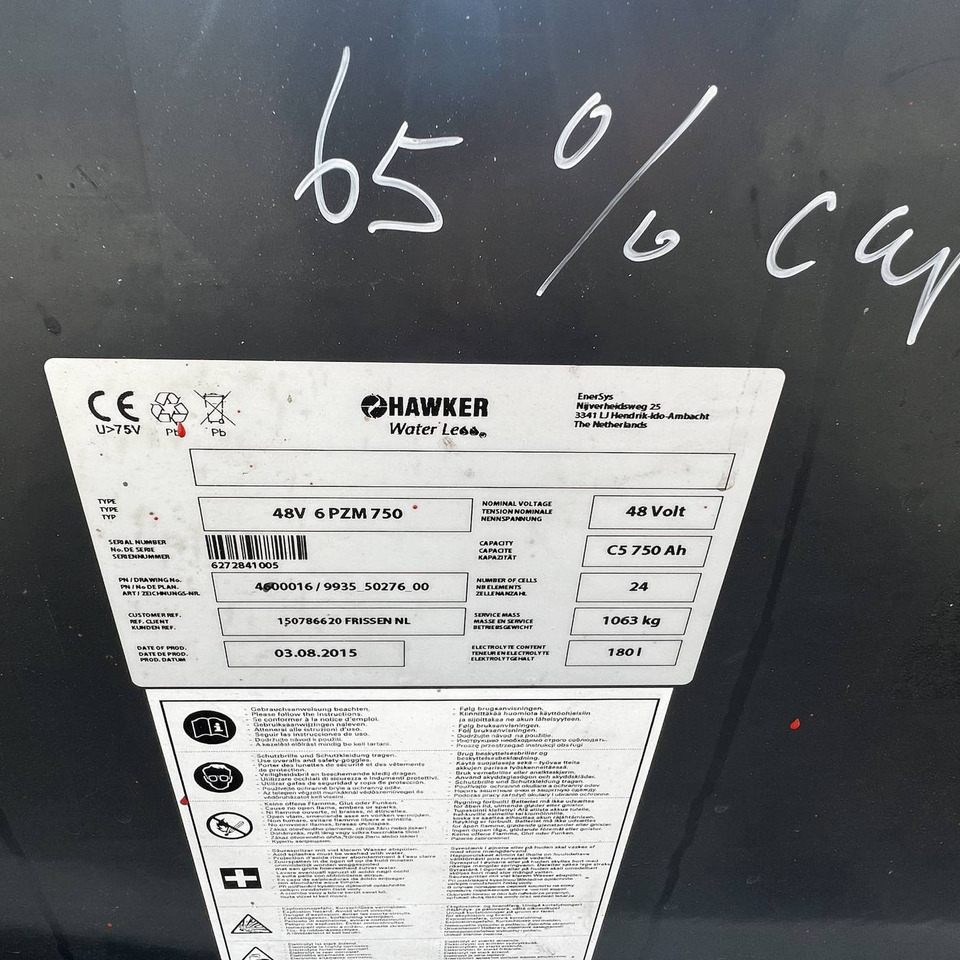 Elektrostapler Unicarriers EF18 (JAG1N1L18Q): das Bild 7