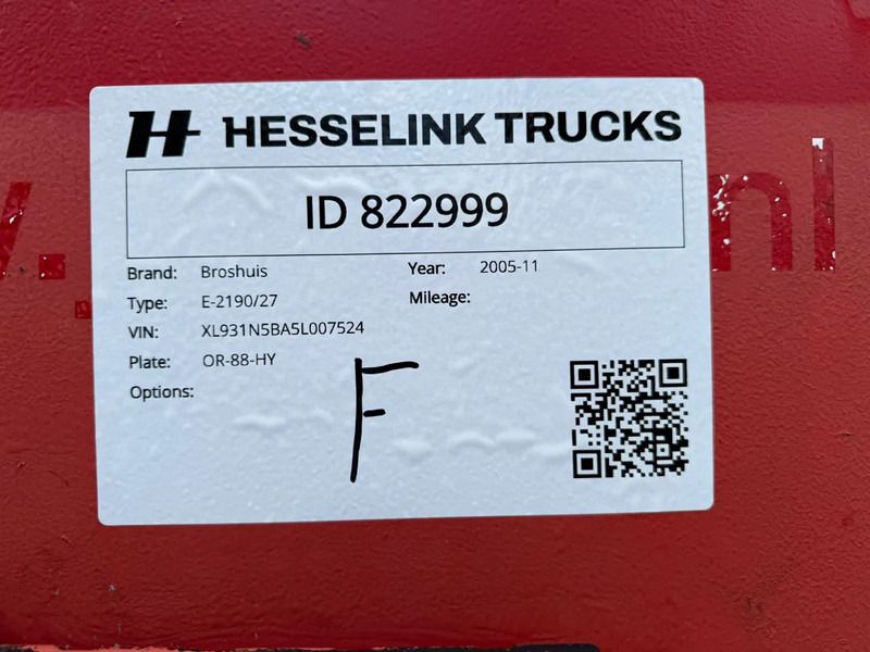 Broshuis Dieplader 6M Extendable Stuuras APK/TUV 03/2026 - Tieflader Auflieger: das Bild 5 Broshuis Dieplader 6M Extendable Stuuras APK/TUV 03/2026 - Tieflader Auflieger: das Bild 5