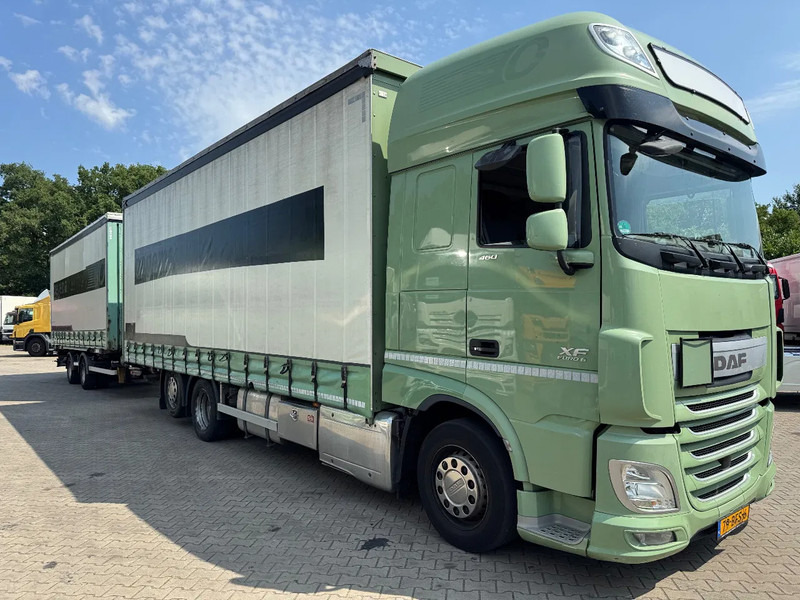 DAF XF 460 6X2 Jumbo Volume kombi Standairco Hefdak 8.1 + 7.8M 120m3 - Koffer LKW: das Bild 2 DAF XF 460 6X2 Jumbo Volume kombi Standairco Hefdak 8.1 + 7.8M 120m3 - Koffer LKW: das Bild 2