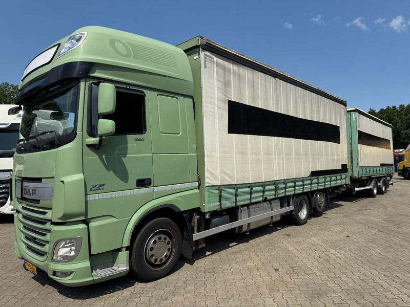 DAF XF 460 6X2 Jumbo Volume kombi Standairco Hefdak 8.1 + 7.8M 120m3 - Koffer LKW: das Bild 1 DAF XF 460 6X2 Jumbo Volume kombi Standairco Hefdak 8.1 + 7.8M 120m3 - Koffer LKW: das Bild 1