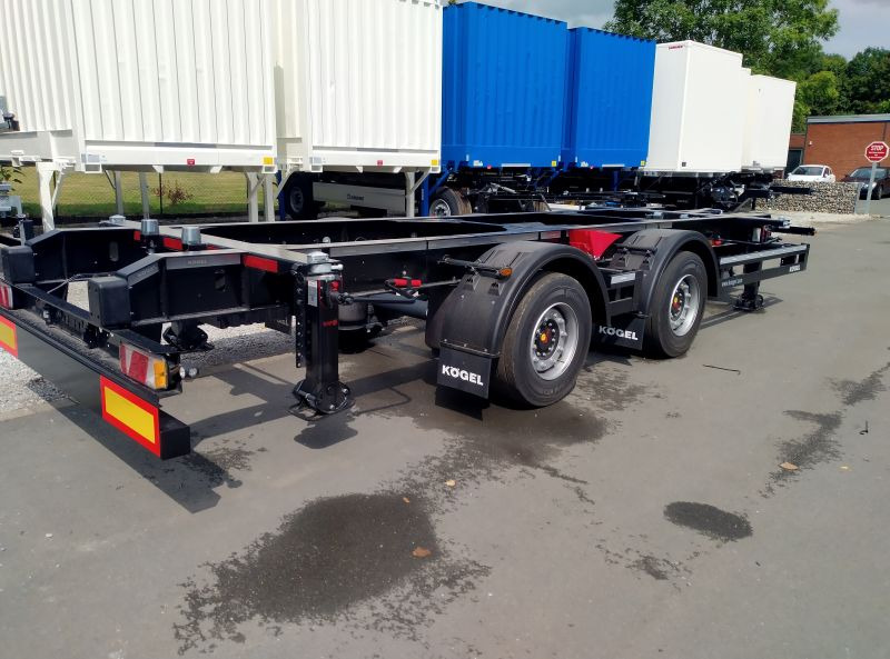 Kögel BDF-System, Maxi gekröpftes Zugrohr, ohne Zulassung. - Container/ Wechselfahrgestell Anhänger: das Bild 1 Kögel BDF-System, Maxi gekröpftes Zugrohr, ohne Zulassung. - Container/ Wechselfahrgestell Anhänger: das Bild 1